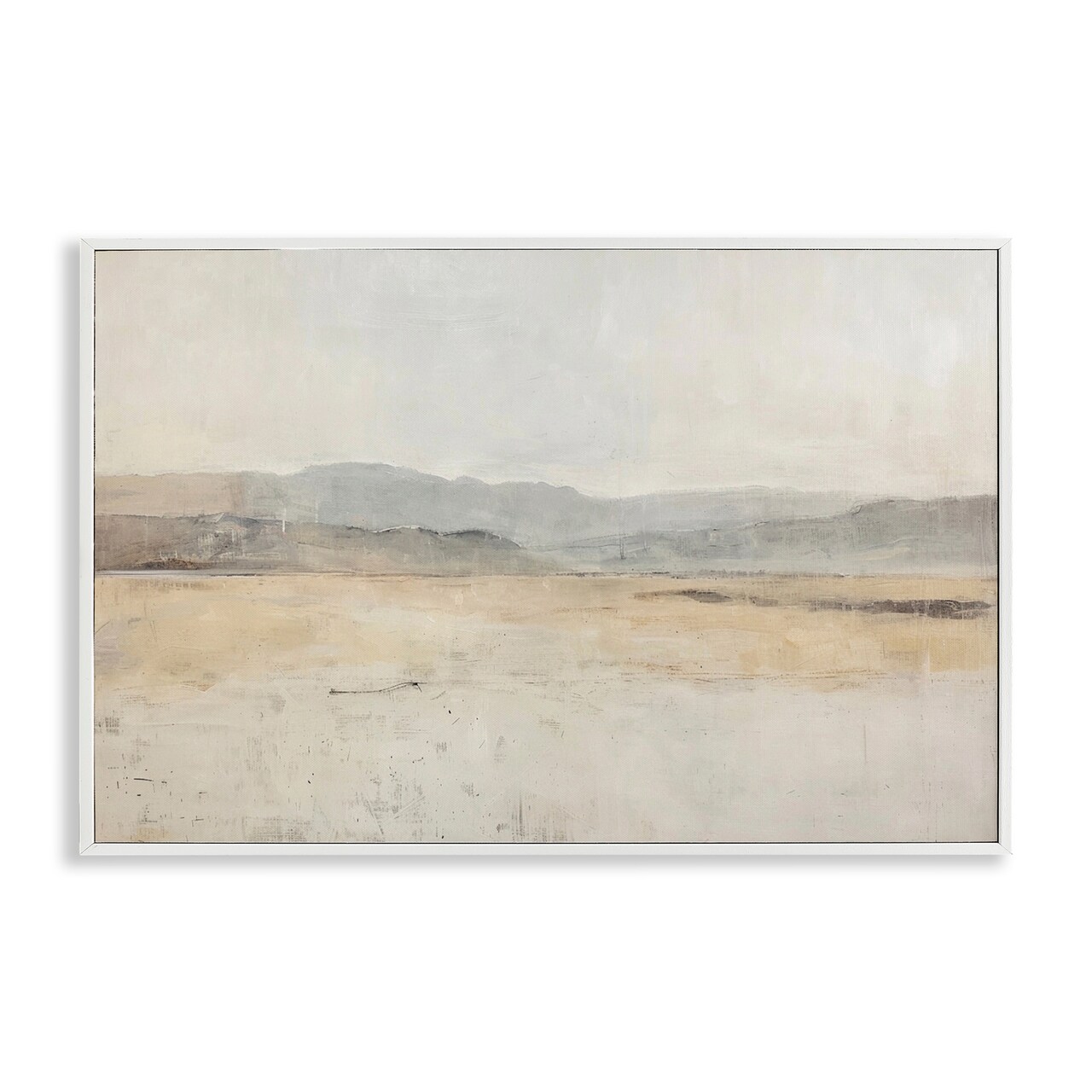 Stupell Industries Minimal Desert Horizon Framed Giclee Wall Art Design by LSR Design Studio